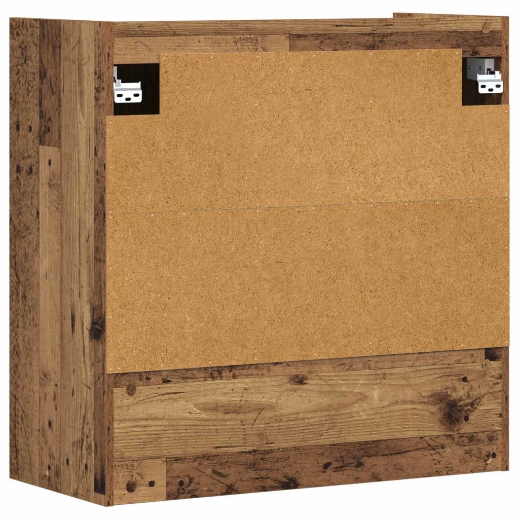 Scaffale da parete A parete Legno antico 80 x 36 x 80 cm 8011377