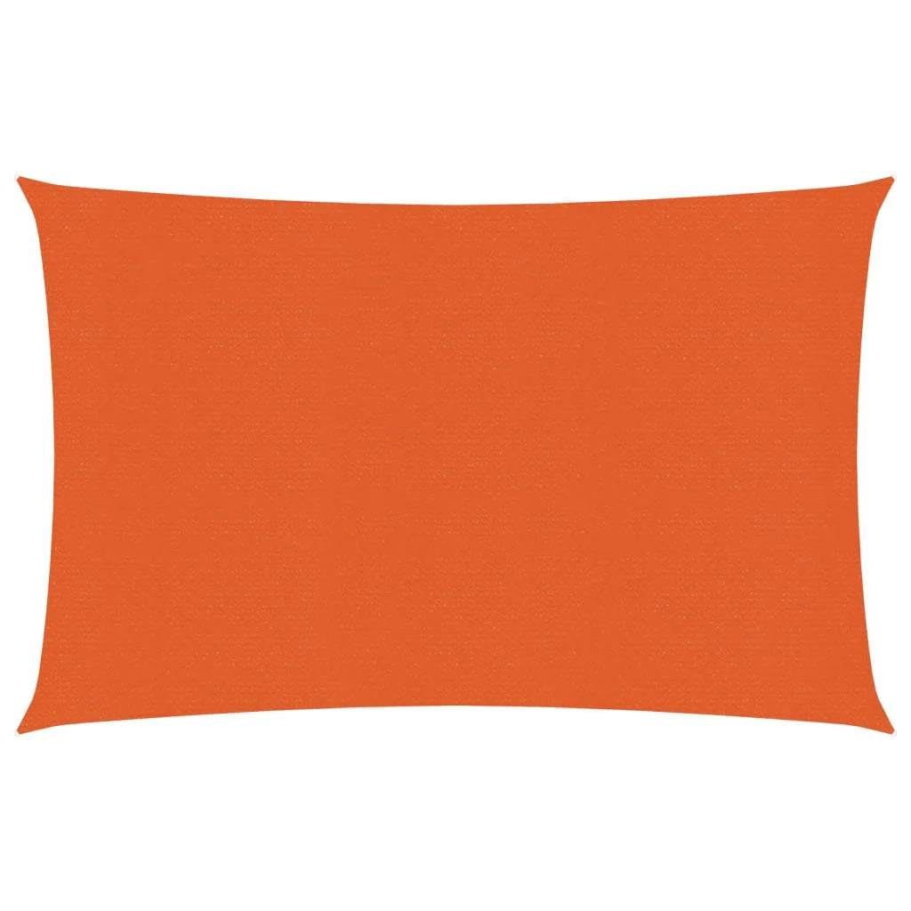 Vela ombreggiante/ombrellone 160 g/m² 2,5 x 4 m HDPE arancione 02_0009231