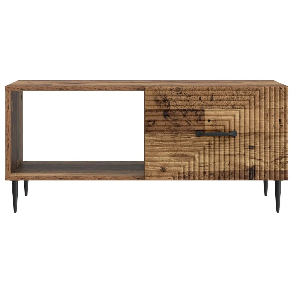 Tavolino da salotto Legno antico 90 x 50 x 40 cm