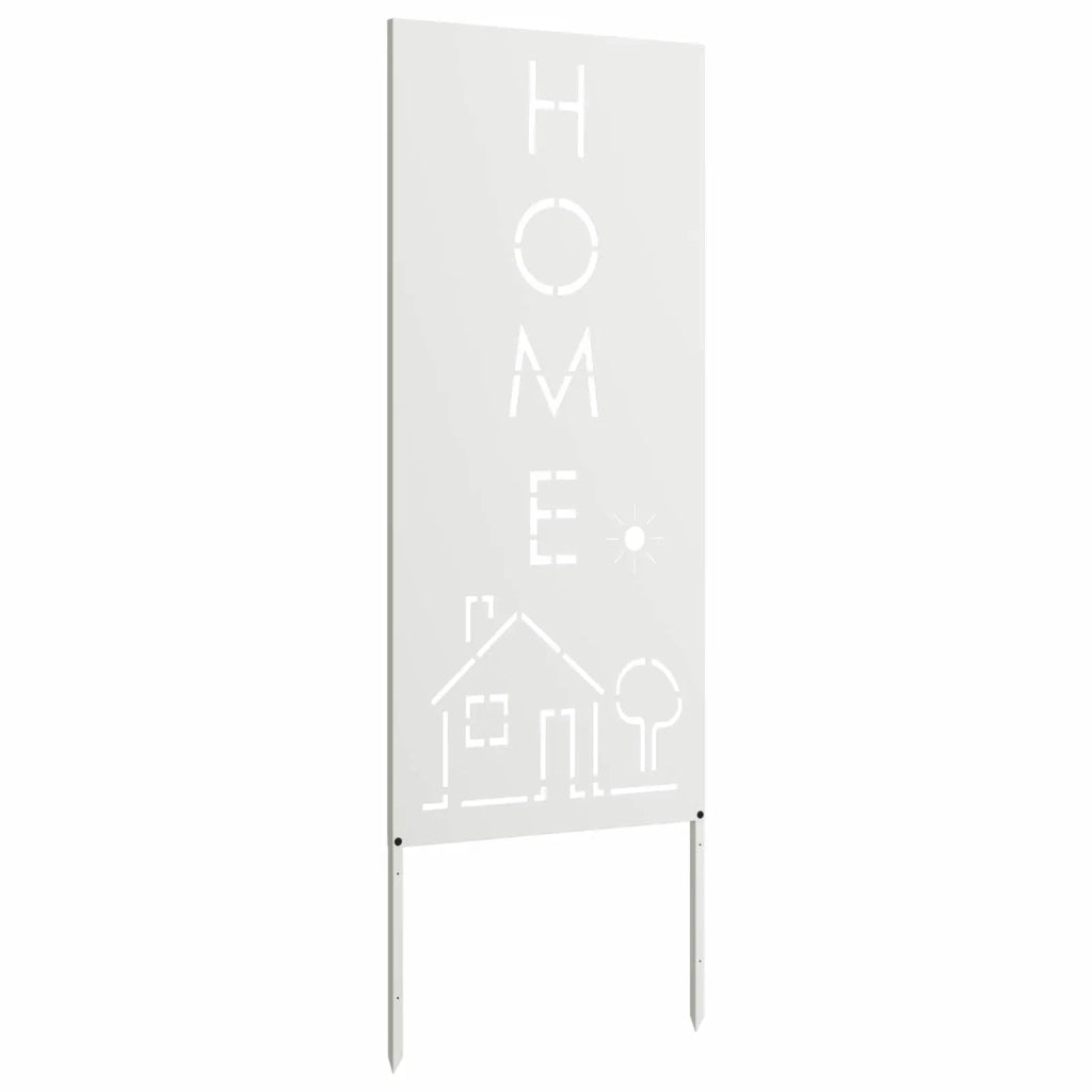 Schermo per privacy in giardino Traforo Bianco 50 x 140 cm 876337