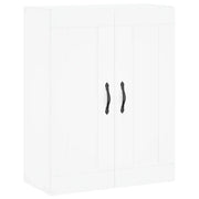 Elegante pensile da parete dal design contemporaneo 69,5 x 34 x 90 cm ampio spazio contenitivo legno bianco 02_0048907