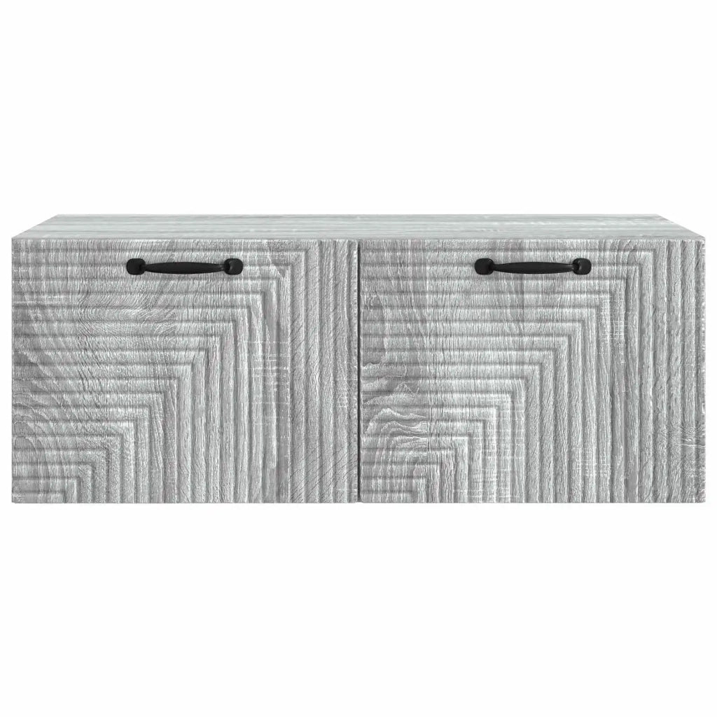 Mobile Porta TV da Muro Grigio Sonoma 78,5 x 41 x 30 cm
