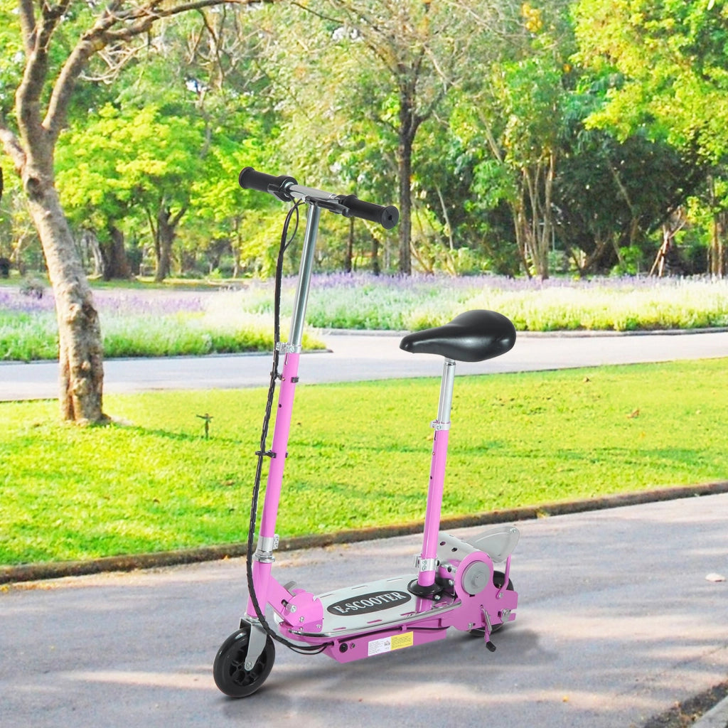 Trottinette elettrica pieghevole per bambini ¨C zephmum ¨C rosa