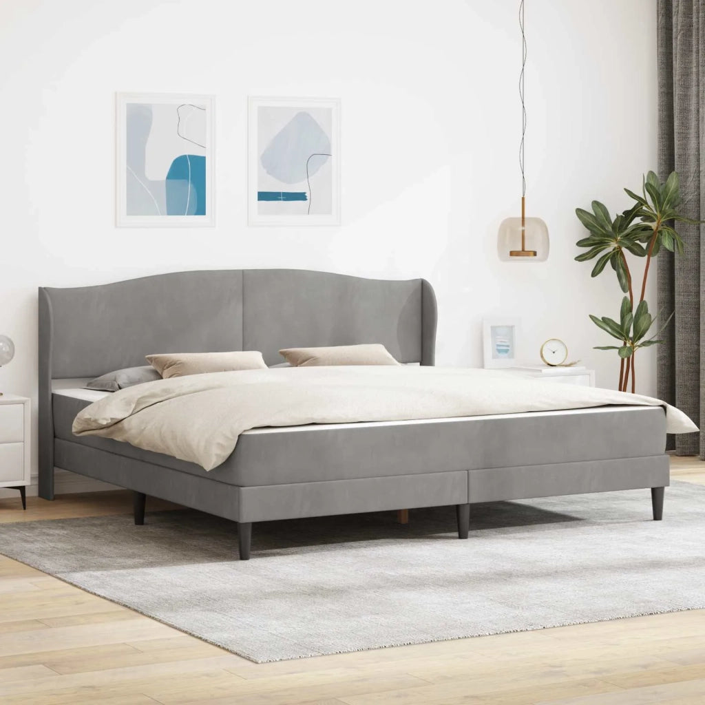 Struttura del letto con stoccaggio e testata 2 pcs