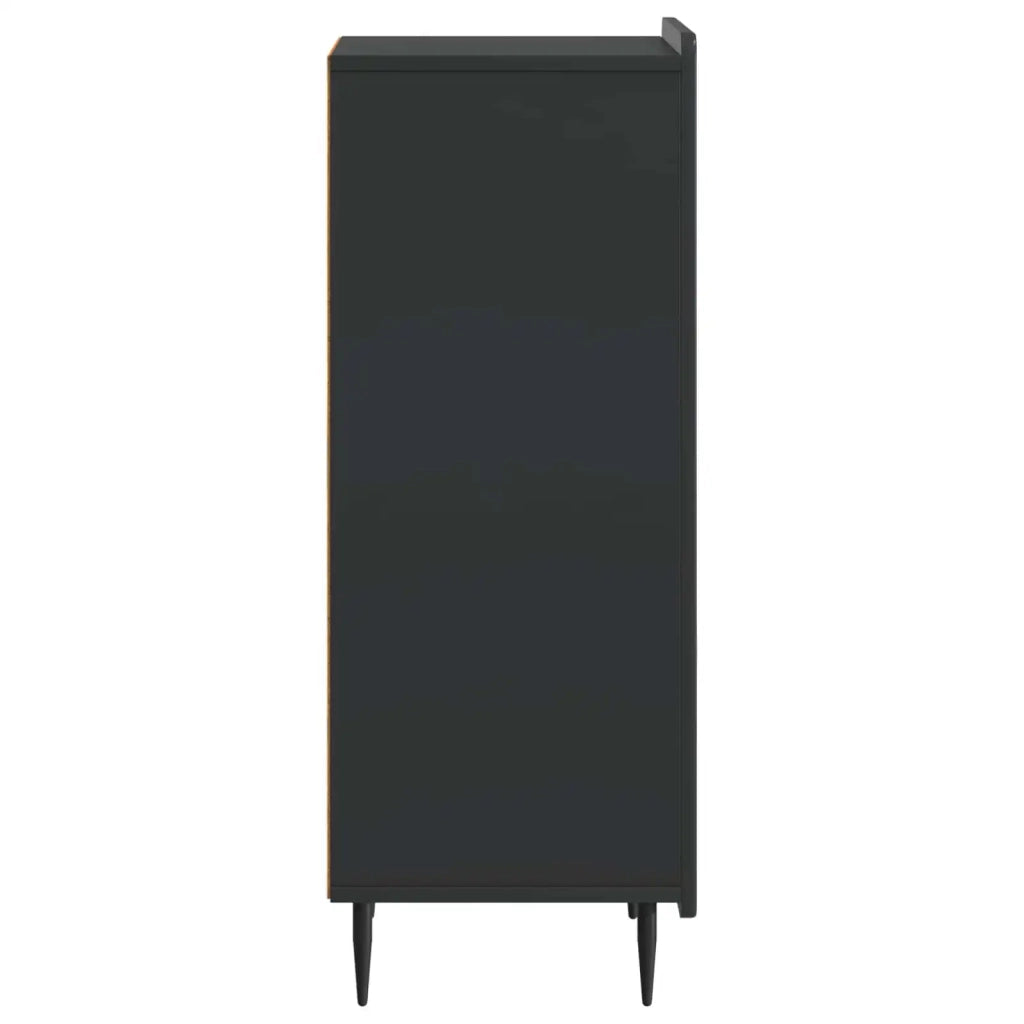 Credenza Nero 34,5 x 33 x 92 cm Legno ingegnerizzato 894366