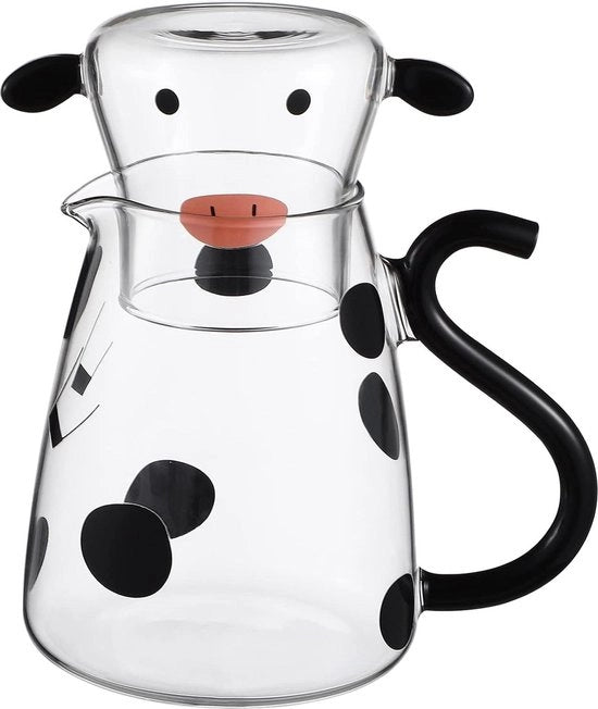 Set per bevande notturno con caraffa termo isolante e bicchiere da notte per caffè e bevande calde