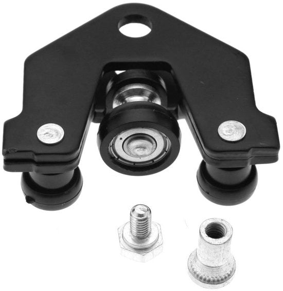 Guida di scorrimento per porta scorrevole - Applicazione per Opel/Vauxhall Vivaro 2000-2010 - Nero - Componente per lato passeggero - Numero di riferimento OEM 7700312012 - Guida di scorrimento per porta scorrevole