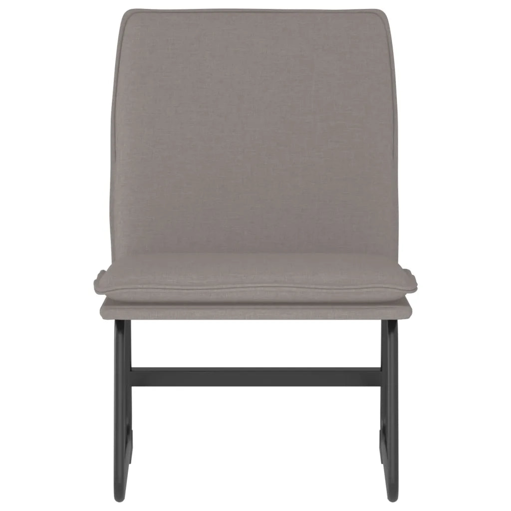 Sedia Lounge Tortora 52x75x76 cm in Tessuto cod mxl 14270