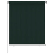 Tenda a Rullo per Esterni 120x140 cm Verde Scuro HDPE cod mxl 51664