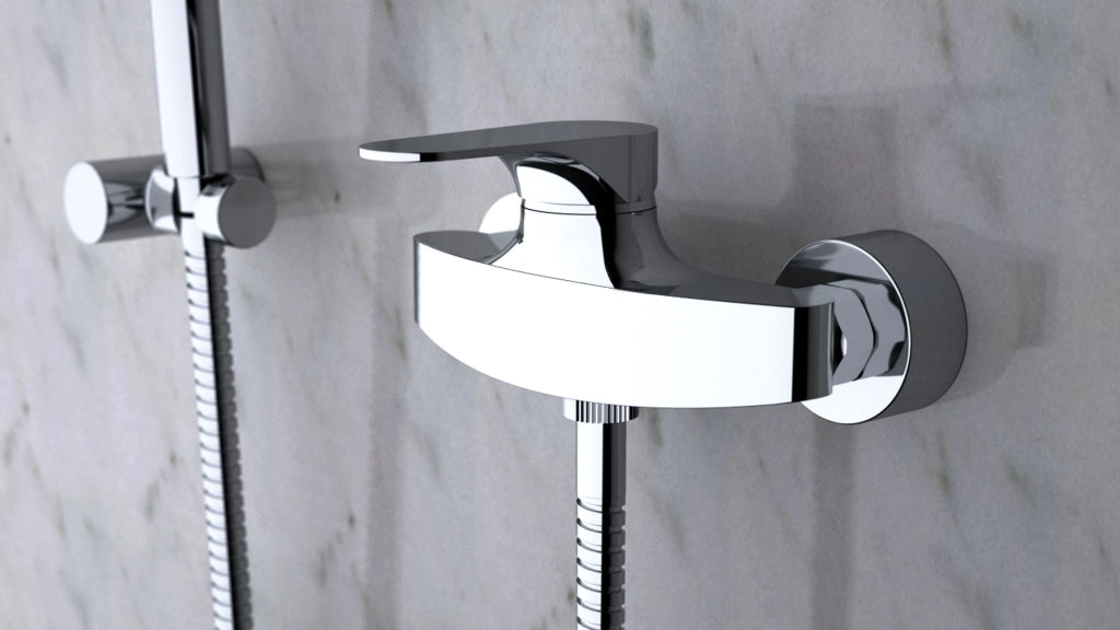 Rubinetto doccia esterno con kit doccia - serie class line