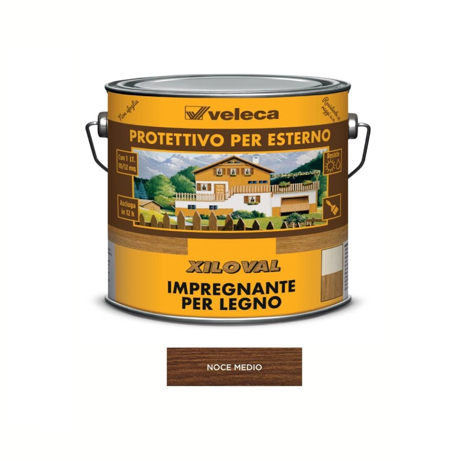 IMPREGNANTE PROTETTIVO NOCE MEDIO  2.5LT XILOVAL