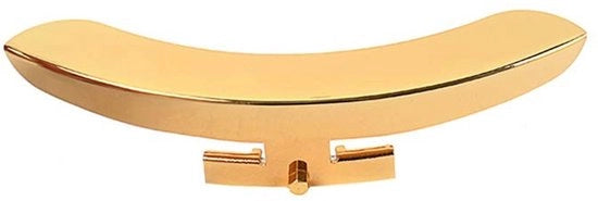 Supporto Banjo a Parete unico Design - Lavorazione a Pialla - Acciaio Inox - Finitura Alta Luce - Adatto per Modelli Retro - Sostenibile - Supporti Banjo