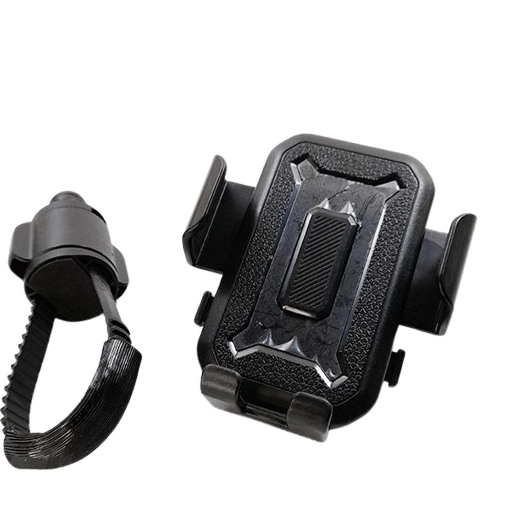 Trade Shop - Portacellulare Supporto Per Telefono Da Moto Biciclette Regolabile Rotazione Di 360° -