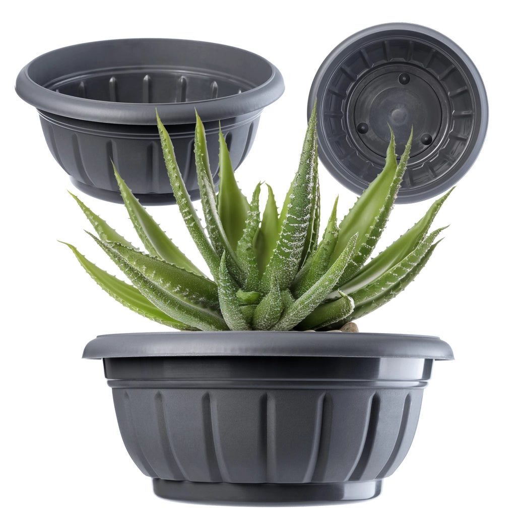 KADAX Copertura per vaso da fiori/fioriera per cimitero, crisantemi, fiori, tomba, 34 cm