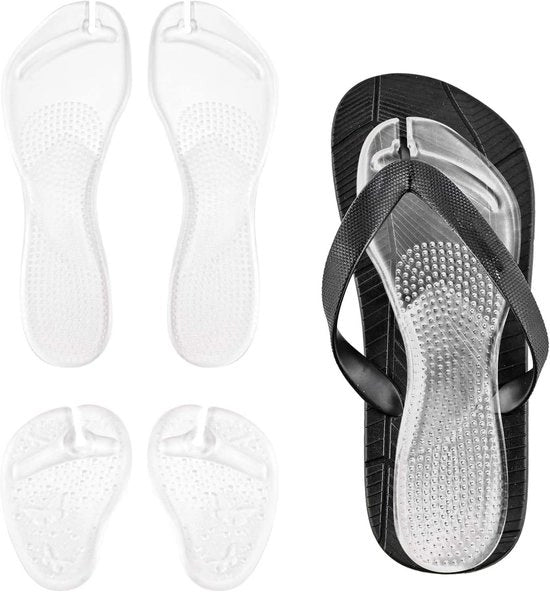 Flip Flop Thong Cuscini per Anti-Slip Assorbimento di Impatto - Set da 2 Pezzi