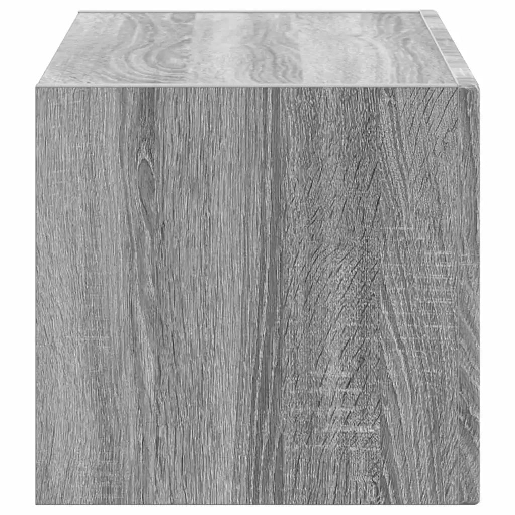 Mobile TV da parete Grigio Sonoma 60 x 31 x 29,5 cm 892201