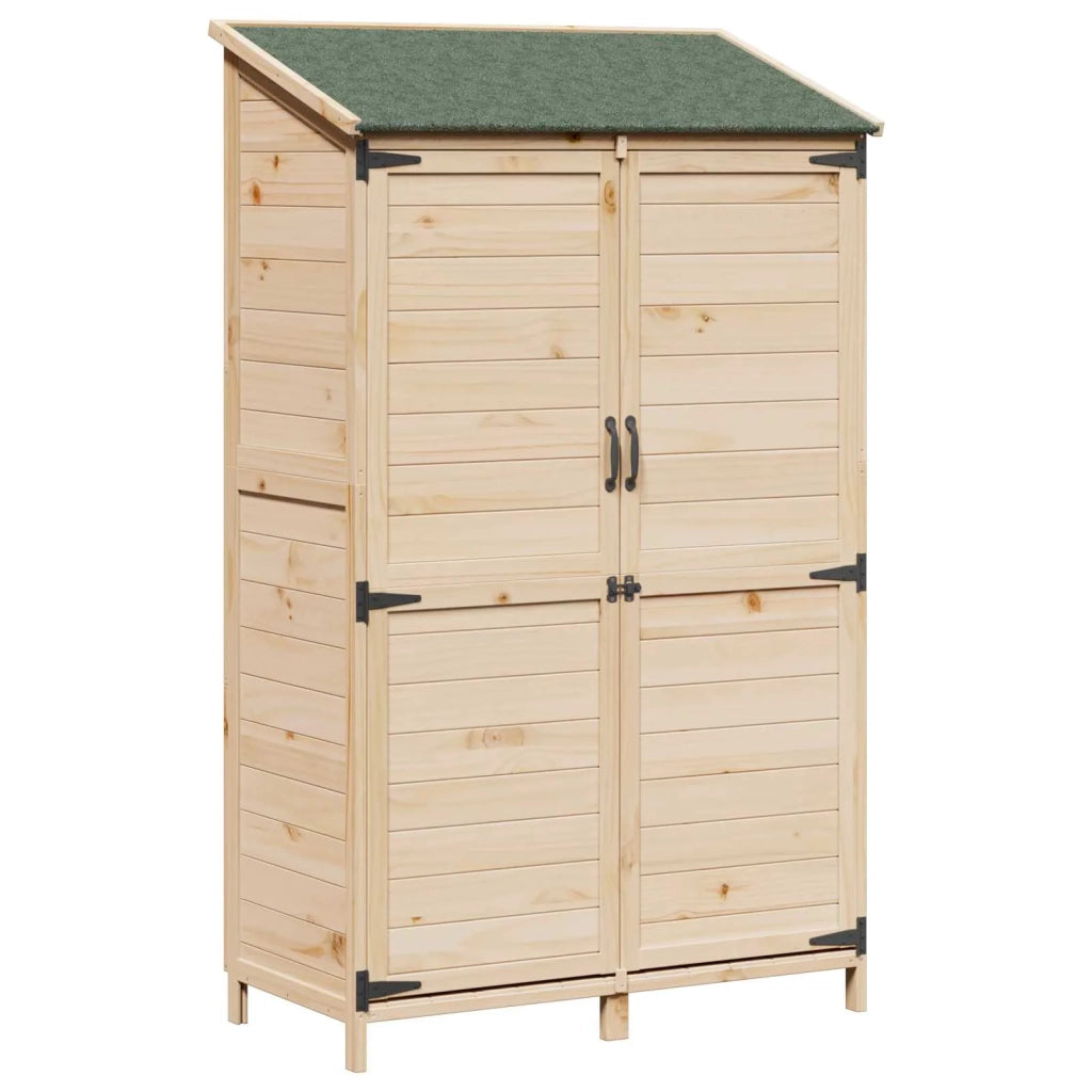 Capanno da Giardino Naturale 106,5 x 56 x 176 cm