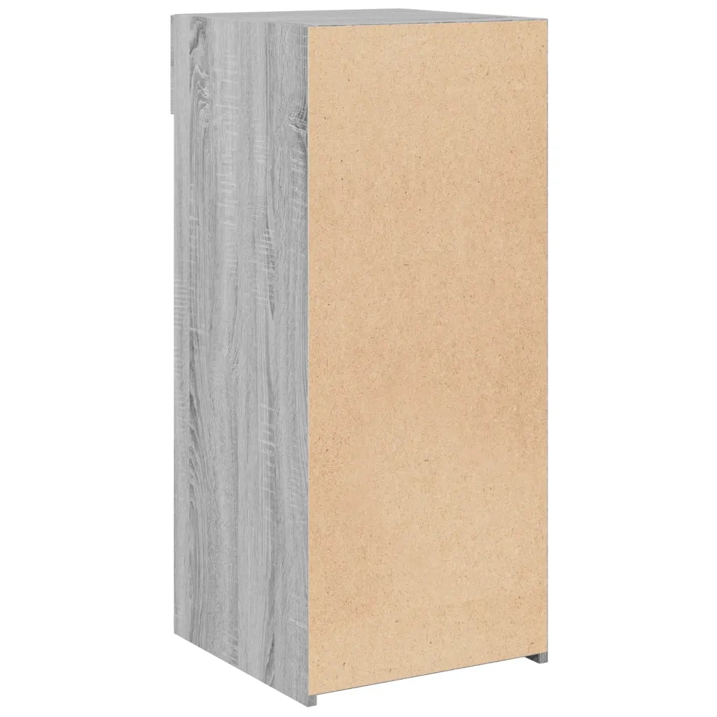 vidaXL Credenza Grigio Sonoma 40x42,5x93 cm in Legno Multistrato
