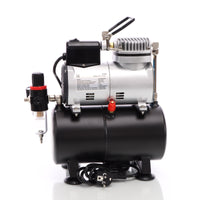 Compressore per aerografo AF186 con serbatoio riduttore di pressione 4 bar Start-stop automatico