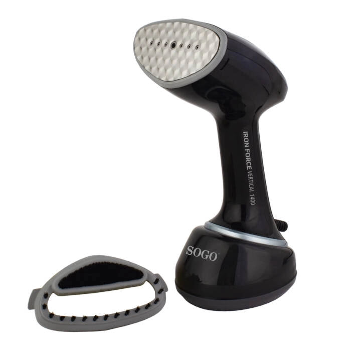 Ferro da stiro verticale a vapore 1400W con serbatoio 350 ml e vapore continuo 35 g/min, stiratura rapida capi appesi - Sogo