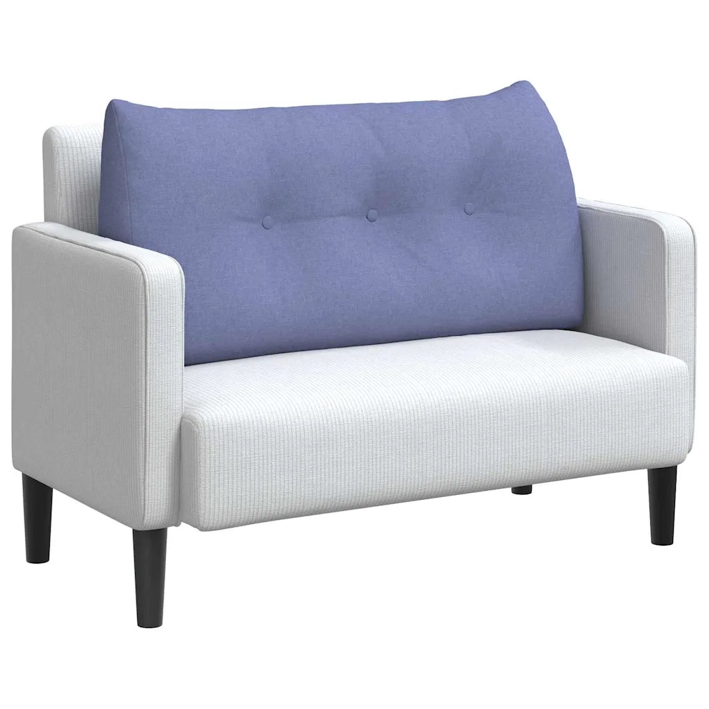 Cuscino per Schiena Blu jeans 100 x 24 x 50 cm Tessuto