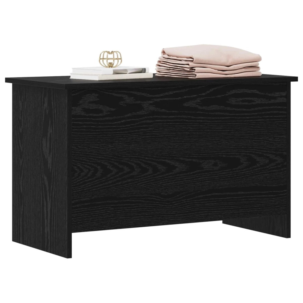 Cassa di stoccaggio Rovere Nero 80 x 40 x 50 cm 8011260
