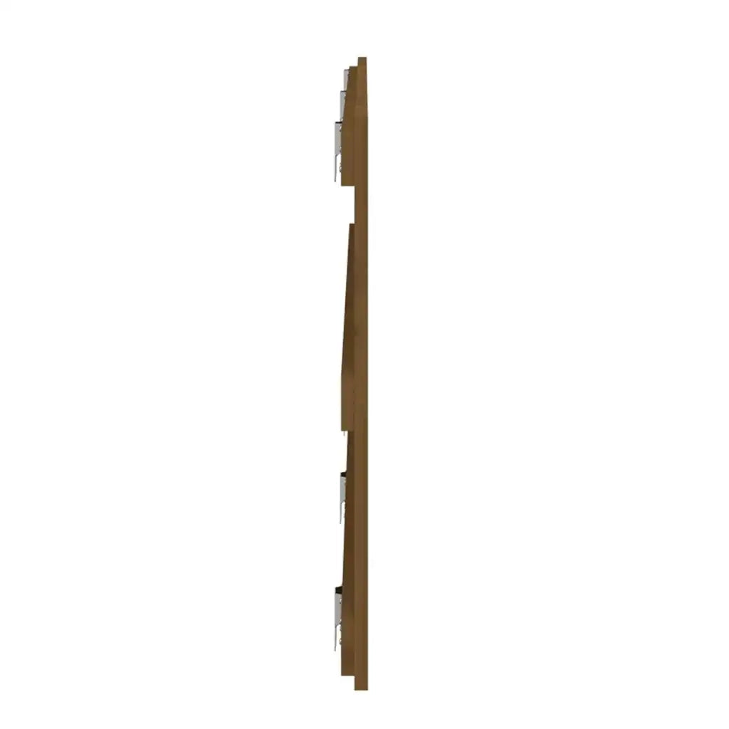 Testiera da Parete Ambra 185x3x60 cm in Legno Massello di Pino 824866