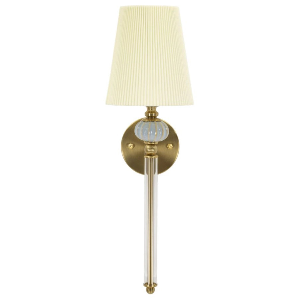 Lampada a Parete VKH913, Bianco, Tessuto, 17x22x57 cm