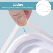 Lunchbox elettrica con doppia interfaccia, 1,8 l rivestimento in acciaio inossidabile - pasti caldi in viaggio - utile per l'auto - inclusa presa europea