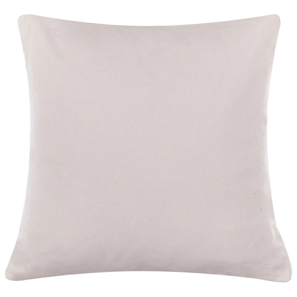 Set di 2 cuscini decorativi in cotone tortora stampa coniglietto pasquale 45 x 45 cm quadrati