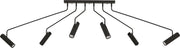 Lampadario Nowodvorski Eye Super nero 6xGU10 LED 6505
