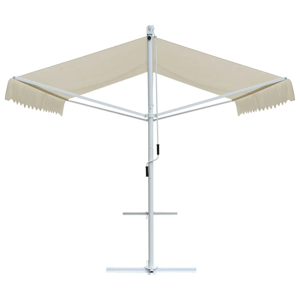 Tenda da sole autoportante 4x3 mt crema 02_0007479