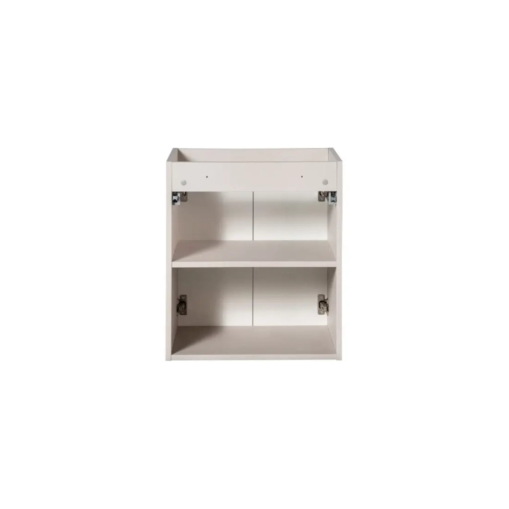 Mobile sottolavabo VANO 50 cm – 2 porte – Colore marrone congo – L50 × P39 × H57 cm – Da appendere