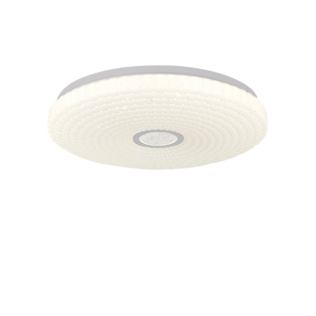Plafoniera LED rotonda Ø26 bianca 12W 4000K Solaro stellare