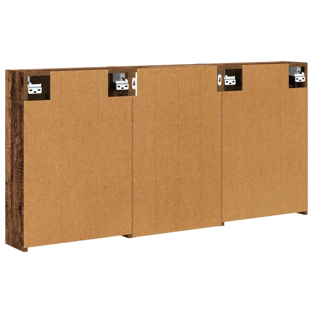 Set di Armadi da Bagno 3 pz 126 x 16 x 62.5 cm 3403830