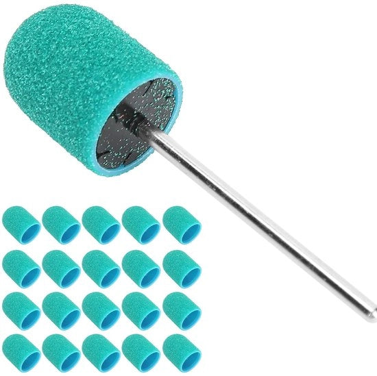 Set di borchie per unghie - Kit di abrasione per unghie - Set di abrasione per unghie - Borchie per unghie - Arte dell'unghia - Set di abrasione per unghie - 10 x 15 mm - Set di borchie per unghie