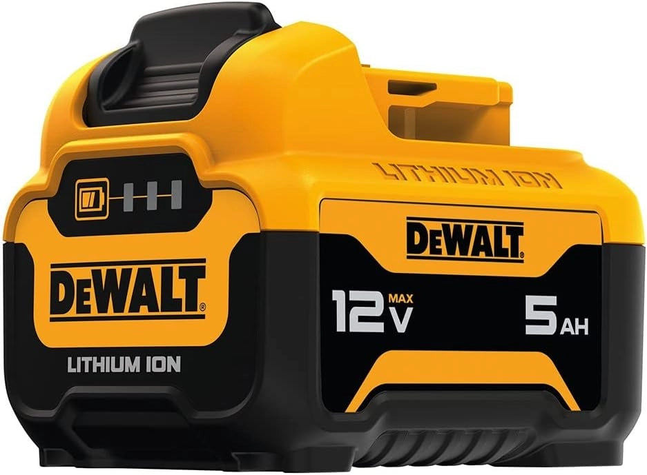 Kit D12K404 (DCS512 + DCS312 + DCD703 + DCE088 + 1 batteria 3,0 Ah + 1 batteria 5,0 Ah + caricabatterie + Borsa)