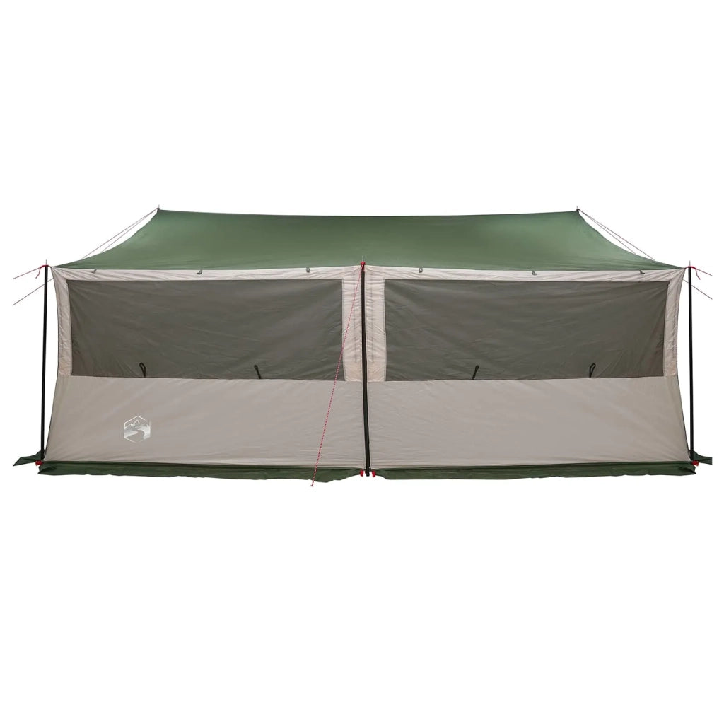 Tenda Familiare Verde 600 x 400 x 268 cm Poliestere e Acciaio 42028603