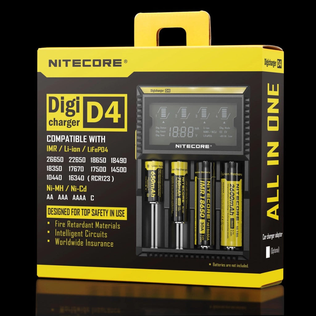 CARICABATTERIE UNIVERSALE NITECORE D4EU