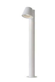 Lampada esterna Lucide Dingo 70cm bianca GU10 4,5W 3000K