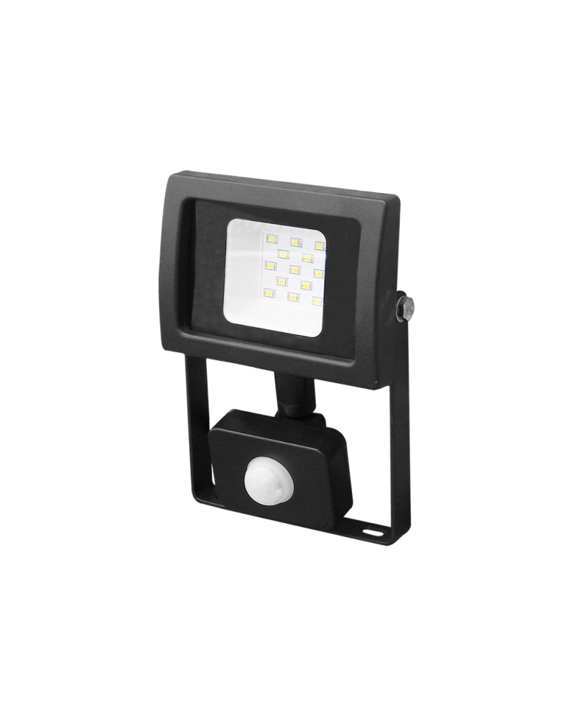 PIR10N Proiettore Led 230V 10W 800lm 4000K Con PIR