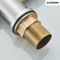 Felice | Rubinetto per acqua potabile a 3 vie in argento spazzolato premiu |Miscelatore cucina ad osmosi in acciaio inossidabile|Filtra 3 connessioni