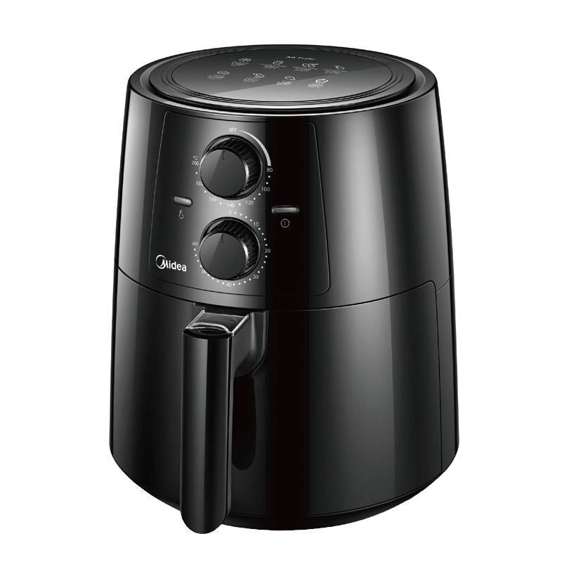 Midea MF-TN35A2 friggitrice Singolo 3,5 L Indipendente 1400 W Friggitrice ad aria calda Nero