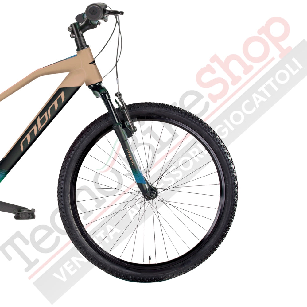 Bicicletta Bambino MTB MBM District 20" 7 Velocità-Beige