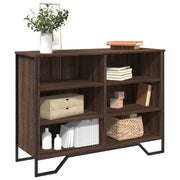 Credenza-Buffet-Armadio da cucina Rovere Marrone 101x35,5x74,5 cm in Legno Multistrato
