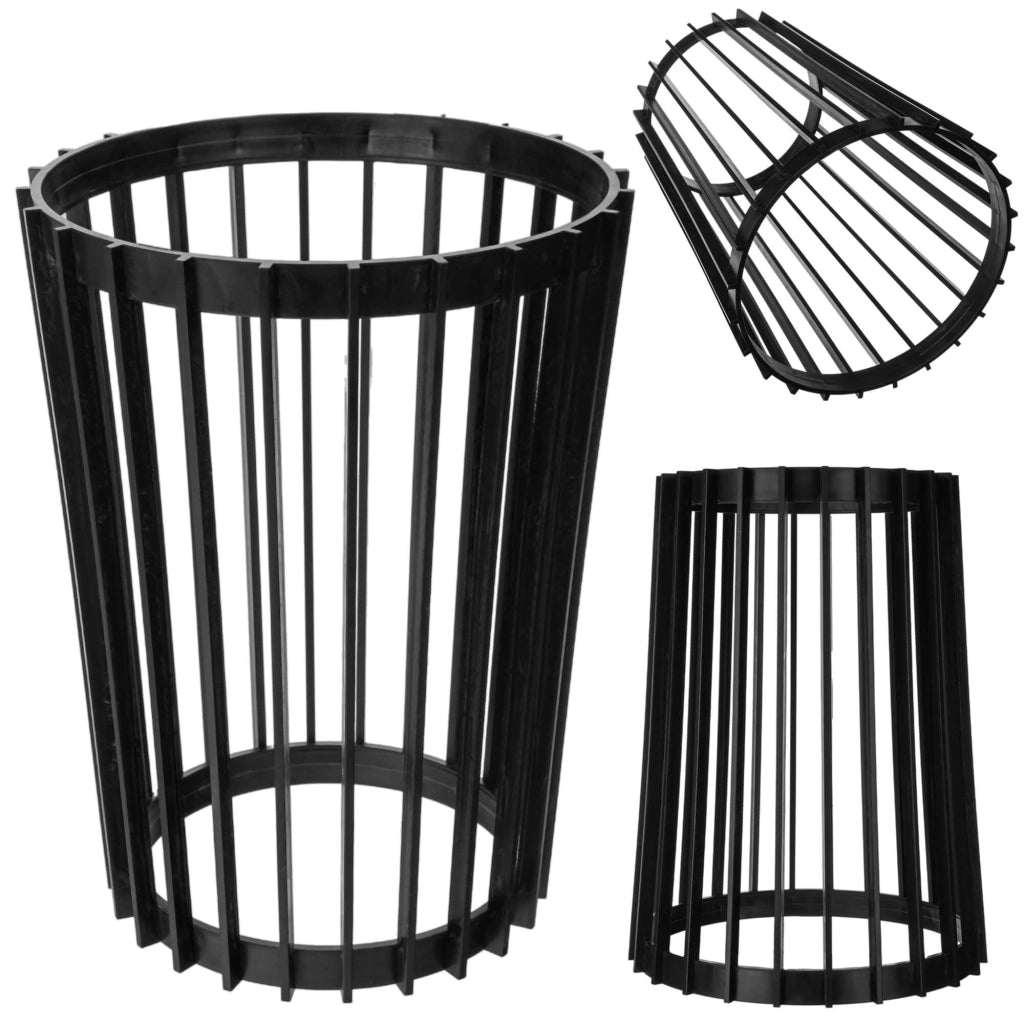 Supporto per fiori e piante KADAX, bifacciale, nero, 39,5 cm.