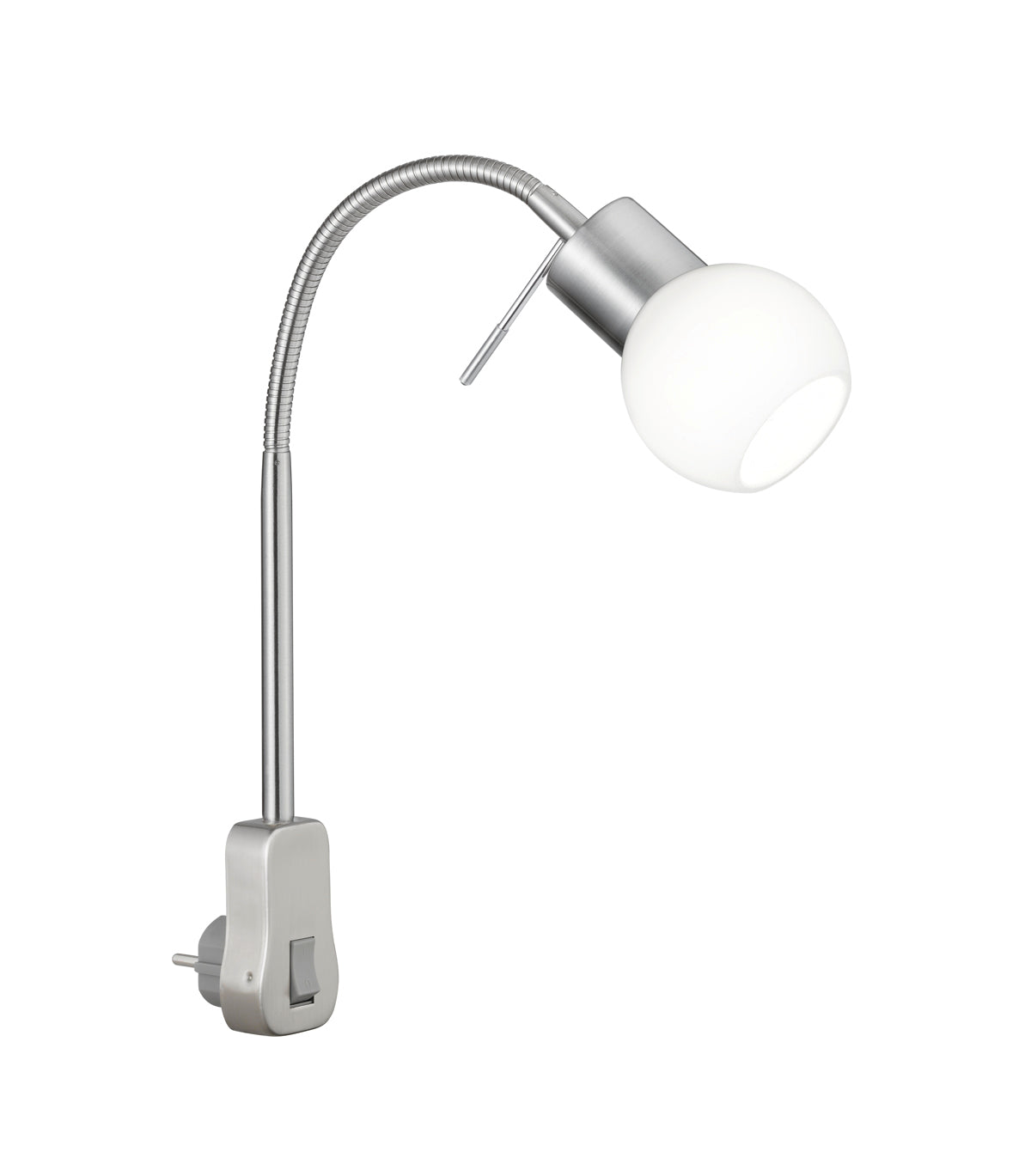 Faretto da Interno a LED in Metallo Nickel Opaco