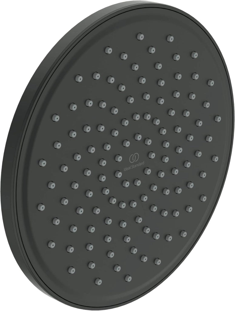 Ideal Standard - Ceraline, Kit doccia con miscelatore monocomando e doccetta, Nero seta