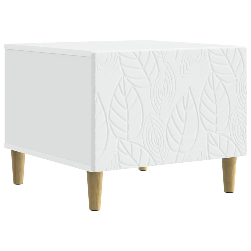 Tavolino da salotto Bianco 50 x 49 x 40 cm Legno ingegnerizzato 895195