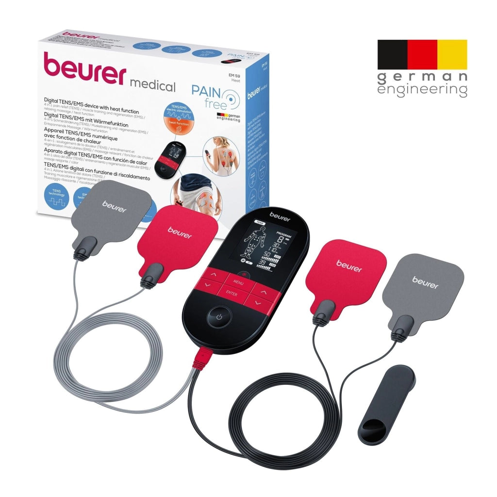 Beurer TENS/EMS digitale con funzione calore EM 59 Heat